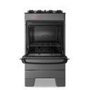 Ver imagem 7 de Fogão a Gás Mesa de Vidro Forno 50l Esmaltec Ideal Top Glass Titanium 4 Bocas Bivolt
