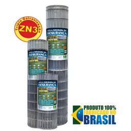 Tela Soldada Alambrado Segurança 5x5 1,00x25m 2,1mm Morlan - 2