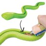Brinquedo Pet Mordedor Cobra TPR Treat Sound Azul Jambo Pet - 3