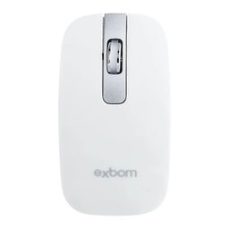 Kit Teclado e Mouse sem Fio Bk-S1000 Branco+ Mousepad 22x18cm - 3