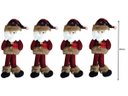 Ver imagem 3 de Jogo Papai Noel Pendente Pelúcia Xadrez 29cm 4 Peças