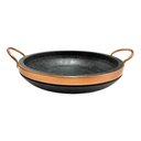 Ver imagem 2 de Frigideira Paella de Pedra Sabão 28 Cm com Tampa
