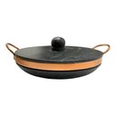 Ver imagem 1 de Frigideira Paella de Pedra Sabão 28 Cm com Tampa