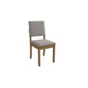Ver imagem 2 de Conjunto 2 Cadeiras para Sala de Jantar CAD160 Marrom/Canela/Gelo