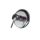 Ver imagem 2 de Registro Monocomando Misturador Chuveiro Banheiro Cromado Base Redondo Banheira