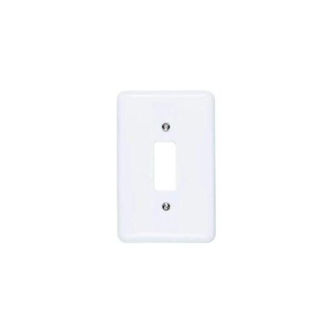 Kit 9 Placa para Interruptor 1 Tecla Branca - Ilumi