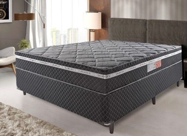 Cama Box Casal Molas Ensacadas Personalle Umaflex 66x138x188