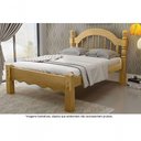 Ver imagem 1 de Cama Casal em Madeira Maciça Torneada 1,40 Siena Imbuia