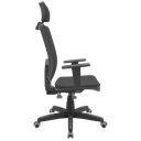 Ver imagem 3 de Cadeira Presidente Brizza Tela - Back Plax - Base Standard - Braços 3d Pp - Plaxmetal