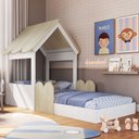 Ver imagem 3 de Cama Infantil Montessoriana Casinha Carvalho e Araguaia - Completa Móveis
