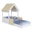 Ver imagem 1 de Cama Infantil Montessoriana Casinha Carvalho e Araguaia - Completa Móveis