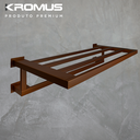 Ver imagem 5 de Toalheiro Rack 50 cm Inox Corten - Kromus RT0308-50C