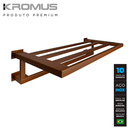Ver imagem 3 de Toalheiro Rack 50 cm Inox Corten - Kromus RT0308-50C