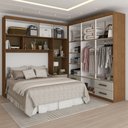 Ver imagem 2 de Guarda-roupa Casal Modulado Paradise 10 Portas 6 gavetas - Panorama Móveis