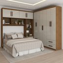 Ver imagem 1 de Guarda-roupa Casal Modulado Paradise 10 Portas 6 gavetas - Panorama Móveis