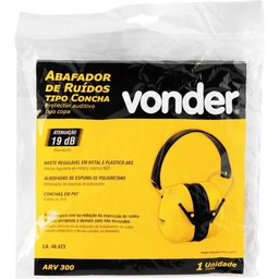 Abafador De Ruídos Tipo Concha 19 Db Arv 300 Vonder - 9