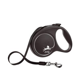 Guia Flexi Black Design Fita Grande 5m - Preto para Cães - 2