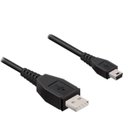 Ver imagem 2 de Cabo USB Macho para Mini 5 Pinos Macho Barato 30cm