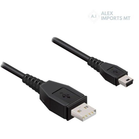 Cabo USB Macho para Mini 5 Pinos Macho Barato 30cm