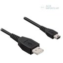 Ver imagem 1 de Cabo USB Macho para Mini 5 Pinos Macho Barato 30cm