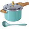 Panela de Pressão Antiaderente Indução Brinox 4,2l com Concha Ceramic Life Verde Botanika 4952/ - 1