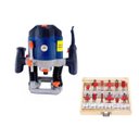 Ver imagem 1 de Tupia De Coluna 1250w 110v 8mm + Kit Fresas 15pçs Songhe Tools