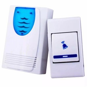 Campainha Inteligente sem Fio Flash Luz 50 Metros Wireless
