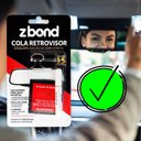 Ver imagem 3 de Cola Retrovisor Interno / Adesivo Vidro e Metal / Dose Única / Zbond