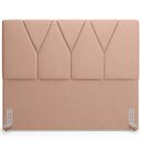 Ver imagem 3 de Cabeceira Cama Box Quenn 160 cm Aurora W01 Linho Rosê - Lyam Decor