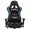 Kit Cadeira Gamer Moobx Thunder Azul + Mesa Gamer Mx Preto com Gancho para Headset - Moobx - 6
