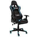 Ver mais imagens de Kit Cadeira Gamer Moobx Thunder Azul + Mesa Gamer Mx Preto com Gancho para Headset - Moobx