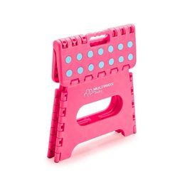 Banquinho Multiuso Dobrável Flop Multikids Baby - Rosa - 4