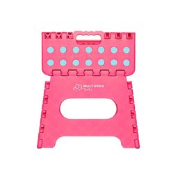 Banquinho Multiuso Dobrável Flop Multikids Baby - Rosa - 3