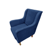Poltrona Confortável para Amamentação Ester - Dritex:suede Azul Marinho - 5
