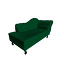 Ver imagem 4 de Recamier Decorativo Divã Amsterdã 147cm Lado Esquerdo Bouclé Verde