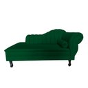 Ver imagem 3 de Recamier Decorativo Divã Amsterdã 147cm Lado Esquerdo Bouclé Verde