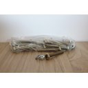 Ver imagem 4 de Cama Casal Robusta Aço Ferro Tamanho Padrão 138cmx188cm Cor Preto Estilo Industrial Ca-04