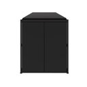 Ver imagem 7 de Mesa Escrivaninha 170cm X 60cm e Armário 2 Portas F5 Office Cor:preto