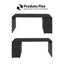 Ver mais imagens de Mesa Escrivaninha 170cm X 60cm e Armário 2 Portas F5 Office Cor:preto