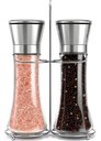 Ver imagem 1 de Kit 2 Moedores de Sal Grosso e Pimenta do Reino em Aço Inox