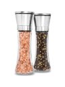 Ver imagem 2 de Kit 2 Moedores de Sal Grosso e Pimenta do Reino em Aço Inox