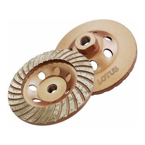 Disco Rebolo Desbaste Diamantado Concreto 115mm M14 Lotus