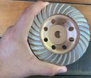 Ver imagem 3 de Disco Rebolo Desbaste Diamantado Concreto 115mm M14 Lotus