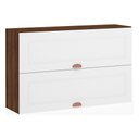 Ver imagem 1 de Armário para Cozinha Basculante Duplo 120 Cm 2 Portas Safira Luciane Móveis
