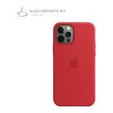 Ver imagem 1 de Capa Capinha de Silicone IPHONE12 Pro Vermelha Case Barata