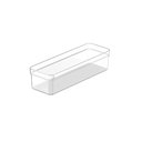 Ver imagem 2 de Kit 4 Organizadores de Gavetas Clear 22,5 x 7,5 x 5,6cm Transparente ou