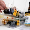Ver imagem 5 de Kit 4 Organizadores de Gavetas Clear 22,5 x 7,5 x 5,6cm Transparente ou
