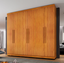 Ver imagem 1 de Guarda Roupa New Master 6 Portas Benetil Móveis - Cinamomo