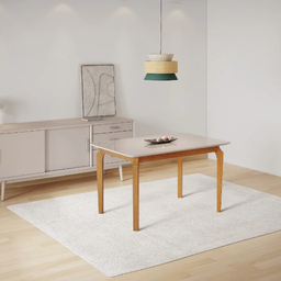 Mesa de Jantar Alegra Jcm Movelaria Cinamomo/off 1,60m - 1