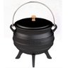 Panela Caldeirão da Bruxa Tripé Ferro Fundido 8 Litros com Tampa - 1